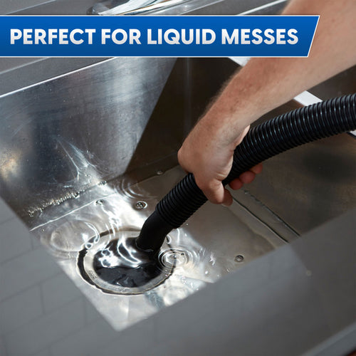 Vacmaster 5-Gallon* 3 Peak HP† Stainless Steel Wet/Dry Vacuum VOC507S