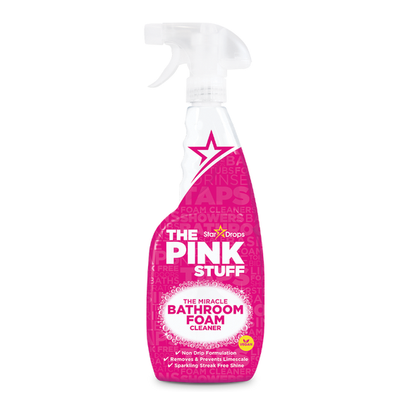 The Pink Stuff The Miracle Bathroom Foam Cleaner