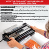 Forjars® Vacuum Sealer Roll - 8 in x 150 ft, Textured on Both Sides, 7.5 Mil Thickness