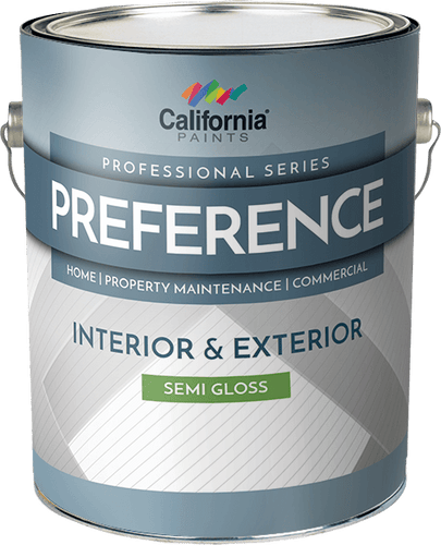 California Products Preference Interior & Exterior Paint Semi Gloss