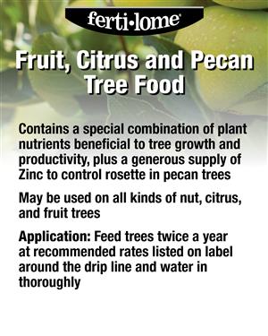 Ferti-lome FRUIT, CITRUS AND PECAN TREE FOOD 19-10-5