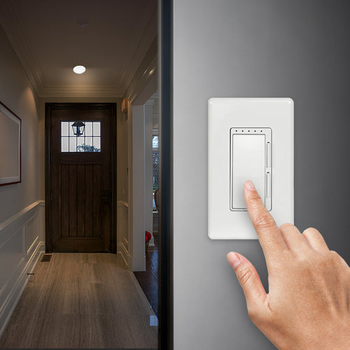 Feit Electric 74006/6WYCA 7.5 in. 12W (75W Replacement) Color Selectable Round LED Ceiling Downlight, White