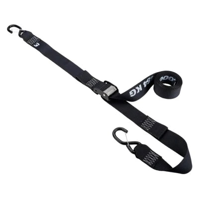 Keeper Products 2” x 10’ Cam Buckle Tie-Down with S hooks