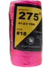 T.w Evans Cordage #18 Nylon Mason Line 275' Pink