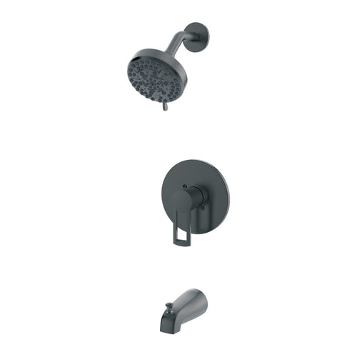 Compass Manufacturing 192-8102 Westdale Single Handle Tub and Shower Faucet