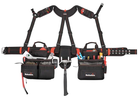 Hultafors Pro Framer's Combo Apron with Yoke Style Suspenders