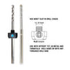 Spyder Hex8 3/8 TCT Quick Change Hole Saw Arbor Assembly Rapid Core Eject®