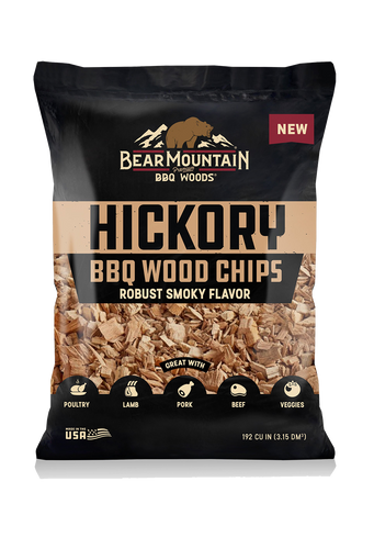 Bear Mountain Premium BBQ Woods Hickory BBQ Wood Chips