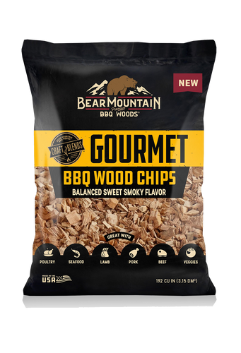 Bear Mountain Premium BBQ Woods Gourmet BBQ Craft Blends® Wood Chips