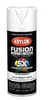 Krylon Fusion All-In-One Satin Spray Paint & Primer, Bright White