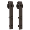 Delaney Hardware 1000 Series Standard Sliding Barn Door Hardware Kit (6-Foot Door)