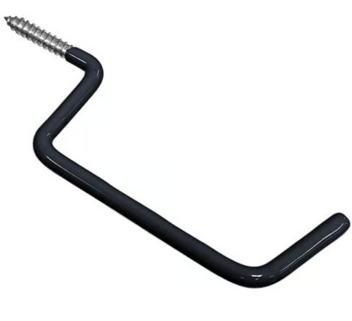 Hillman Hardware Essentials Ladder Hook Black Vinyl (6) 20 Pack