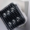 Satco 67-130 Emergency Light 90min Ni-Cad backup 120/277V Dual Head Universal Mounting White Finish