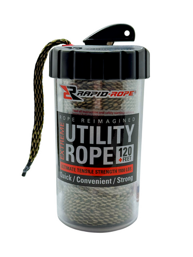 Rapid Rope Camo Utility Rope & Large Canister