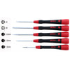Wiha 5 Piece PicoFinish Precision Slotted and Phillips Screwdriver Set