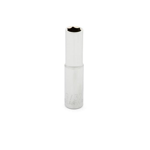 GearWrench 1/4 Drive 6 Point Deep SAE Socket 9/32