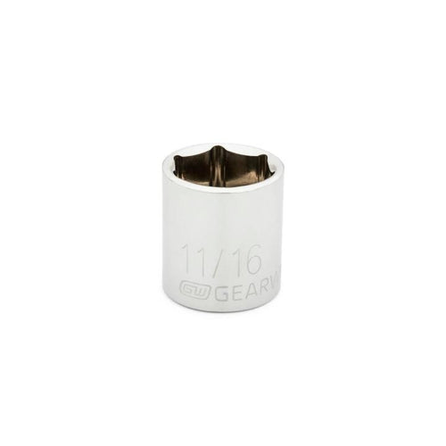 GearWrench 3/8 Drive 6 Point Standard SAE Socket 11/16