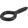 Hillman Durasteel Ceiling Hook Black Flagged (#4 x 3-7/8) 60lb