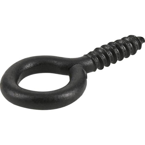 Hillman Durasteel Ceiling Hook Black Flagged (#4 x 3-7/8) 60lb