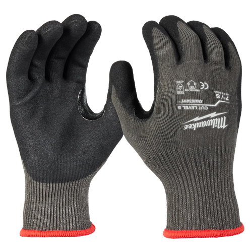 Milwaukee Cut Level 5 Nitrile Dipped Gloves - L