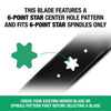 Genuine Factory Parts 2-in-1 Blade Set for 42-inch Cutting Decks
