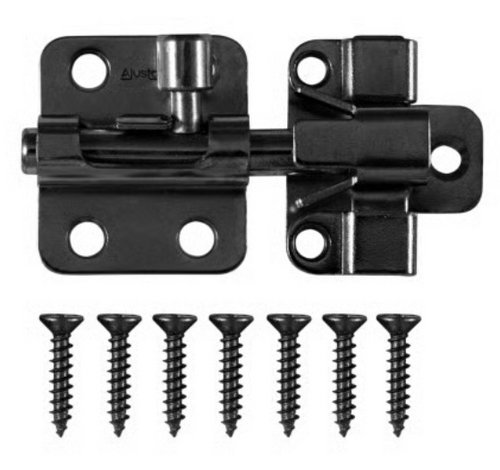 Hillman Barrel Bolt, Black (2)