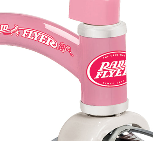 Radio Flyer Classic Pink Dual Deck Tricycle 12 Classic Pink Tricycle