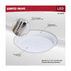 Satco Nuvo 62-1801R1 7 LED Disk Light White Finish