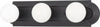 Satco 60-6080 3 LT - 18 Racetrack Vanity