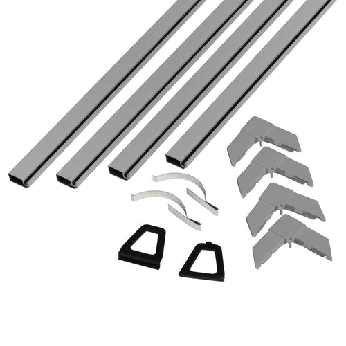 Phifer Mill Gray Aluminum Screen Frame Kit