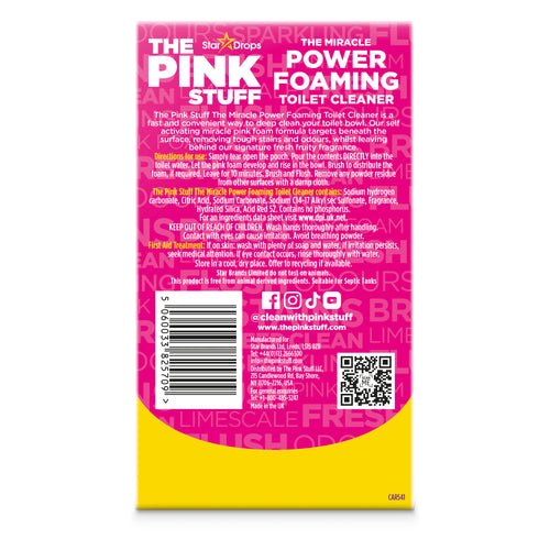 The Pink Stuff Miracle Foaming Toilet Cleaner