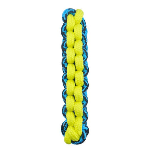 Pet Park Blvd Paracord Rope Fetch Stick Yellow