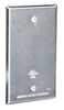 Southwire 1-Gang Weatherproof Blank Cvr W/Gskt Gry