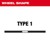 Milwaukee 9 x 3/32 x 7/8 Metal Cut Off Wheel Type 1
