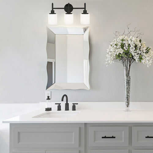 Design House Aubrey 3-Light Vanity Light Matte Black