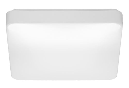 Satco 62-1217 14 Square Acrylic LED Flush