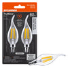 SYLVANIA TruWave® B10 B10 5.5W Bent Candelarbra DIM CL 3500K 2PK
