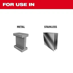 Milwaukee 12 x 7/64 x 1 Metal Cut Off Wheel -Type 1