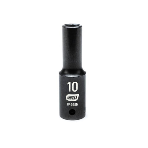 GearWrench 1/2 Drive 6 Point Deep Impact Metric Socket 10mm