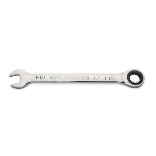 GearWrench 1-1/8 90-Tooth 12 Point Ratcheting Combination Wrench