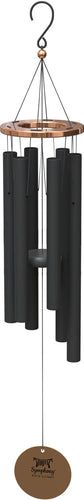 Panacea Modern Farm Wind Chime W/ Copper Accents 36