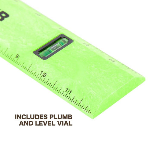 Great Neck Mayes 10743 Polystyrene Level Rule (24 Inch)