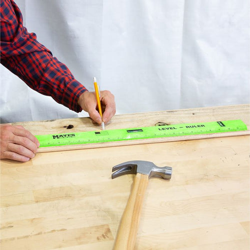 Great Neck Mayes 10743 Polystyrene Level Rule (24 Inch)