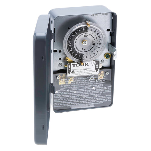 NSI Industries TORK 1101B 24 Hour Time Switch 40A 120V Spst Indoor Metal Enclosure