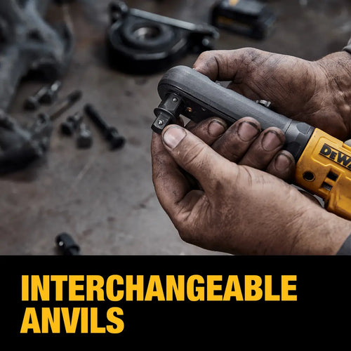 DeWalt 20V MAX* XR® Brushless Cordless 3/8-in & 1/2-in Sealed Head Ratchet with (1) POWERSTACK™ Battery