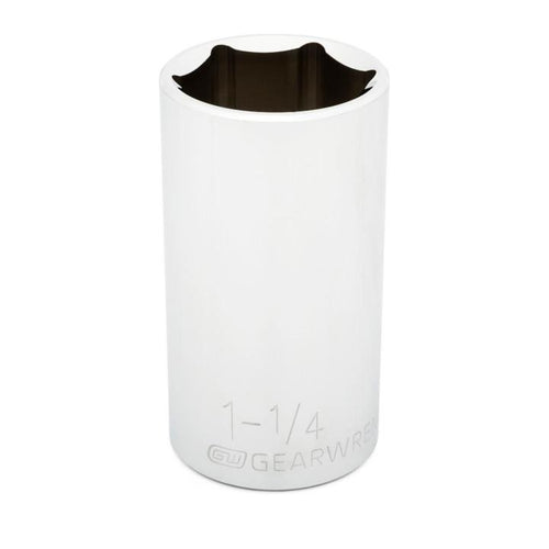 GearWrench 1/2 Drive 6 Point Deep SAE Socket 1-1/4