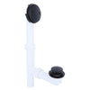 Danco Touch-Toe Tub Drain Kit with Matte Black Trim