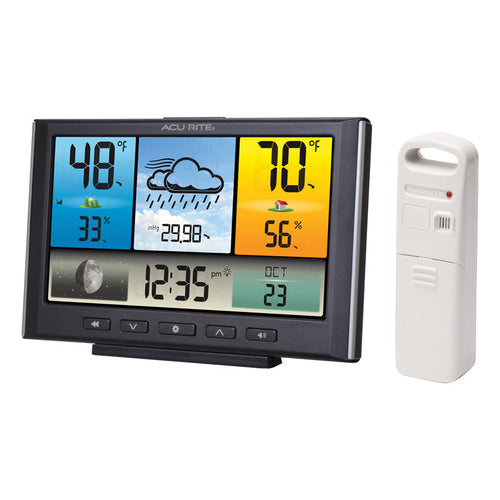 AcuRite Digital Weather Station / Weather Clock with Color Display