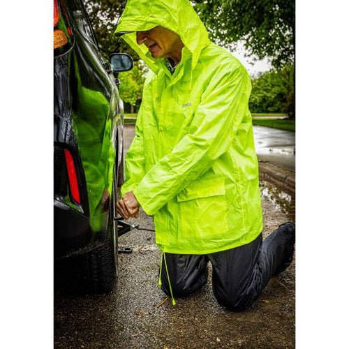 Boss® High Visibility Green Rain Suit