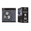 Proaira 14 High Velocity Cradle Floor Fan 3 Speed Control Black